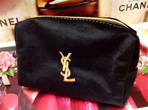 yves st laurent makeup bag|yves saint laurent cosmetic bag.